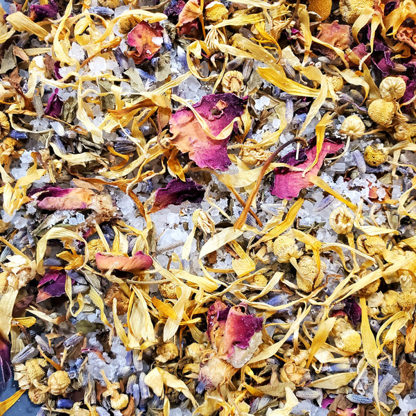 Lavender & Chamomile Herbal Bath Tea Soak