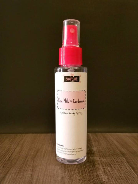 Rice Milk & Cardamom Cooling Body Spray